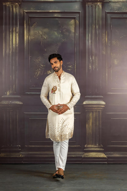 IVORY SERENITY KURTA