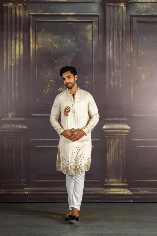 IVORY SERENITY KURTA