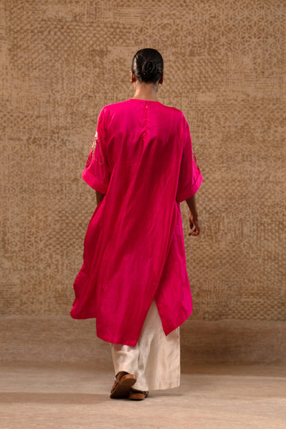 TINKA LONG KURTA PINK