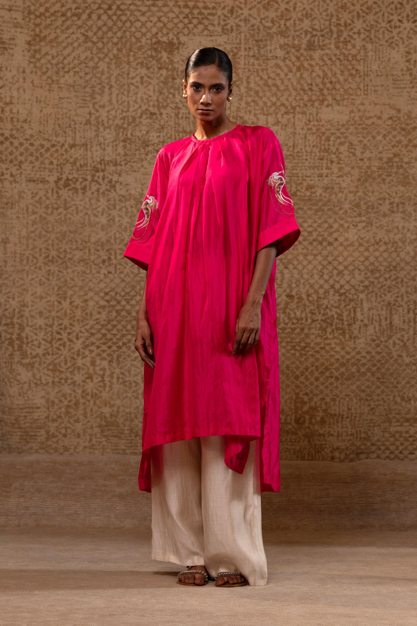 TINKA LONG KURTA PINK