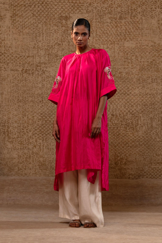 TINKA LONG KURTA PINK