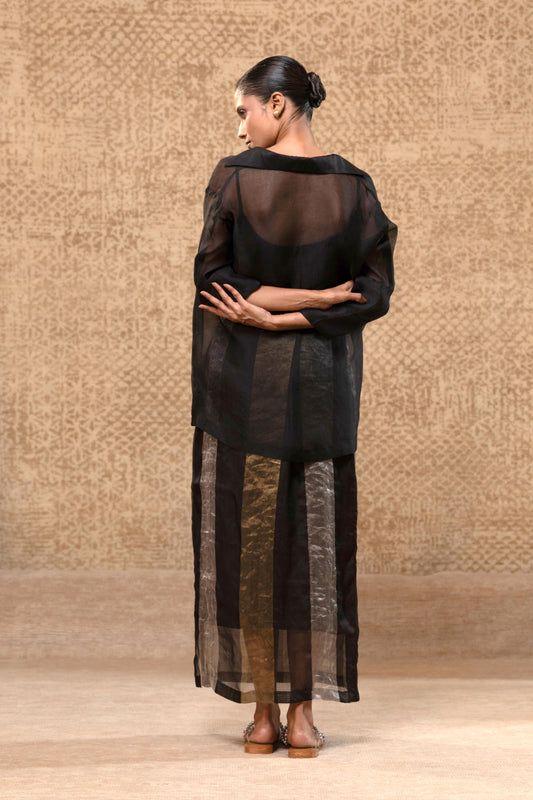 TINKA ORGANZA JACKETSET-BLACK