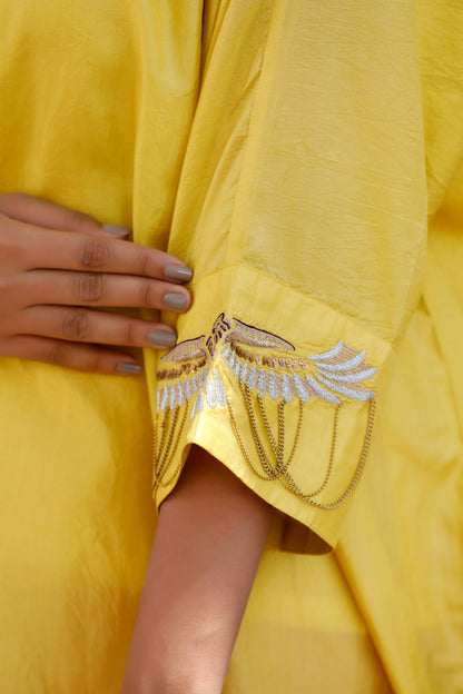 YELLOW & PINK PANT SET