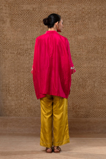 TINKA SHIRT KAFTAN YELLOW WITH YELLOWPANT