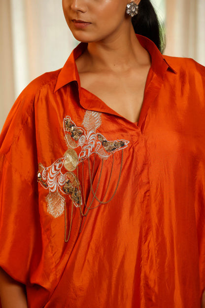 ORANGE DRESS