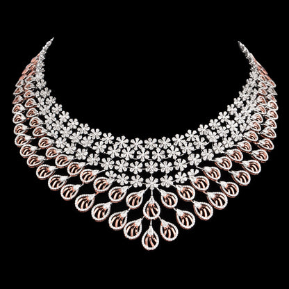 LAYERED DIAMOND NECKLACE