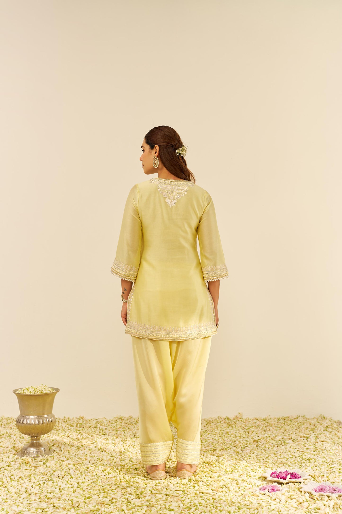 SARA - SHORT KURTA WITH SALWAR
