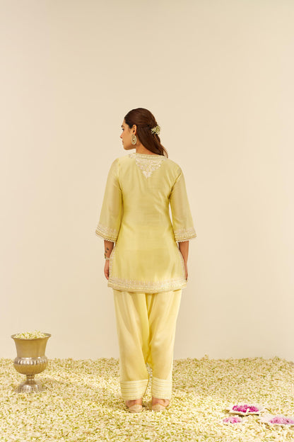 SARA - SHORT KURTA WITH SALWAR
