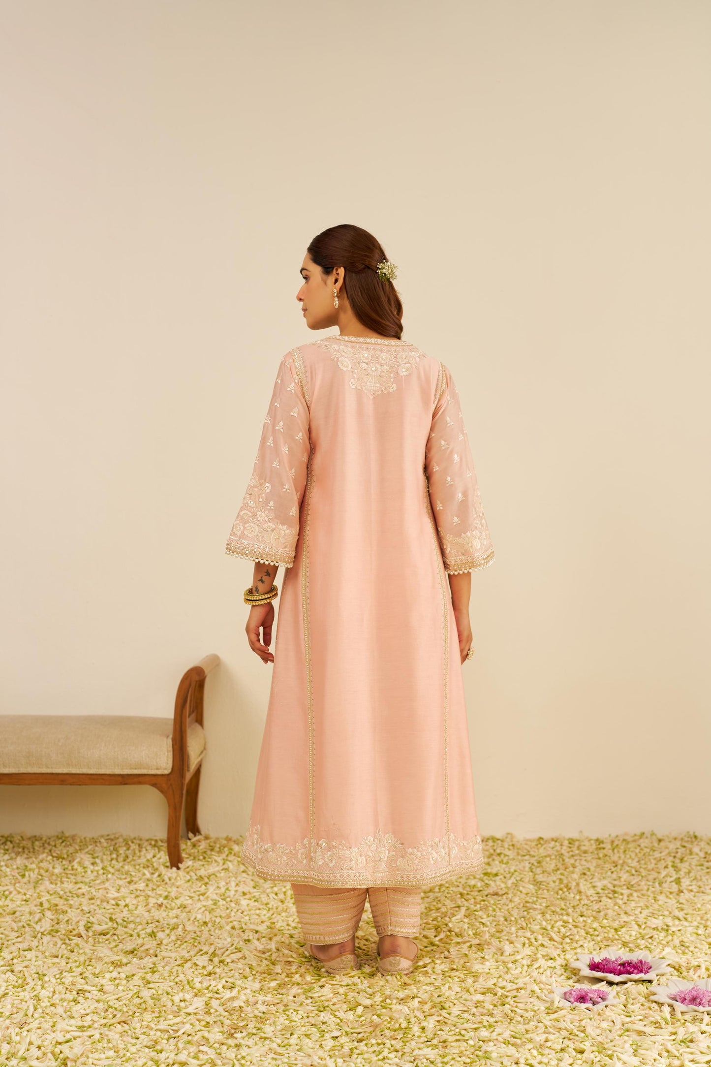MAAROOFA - LONG CHAUGA WITH SALWAR AND DUPATTA