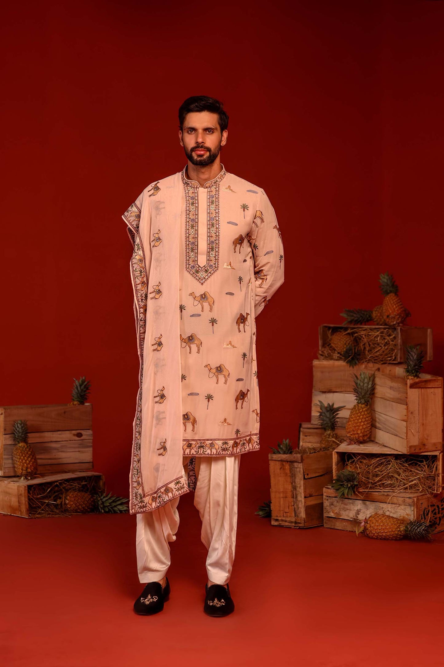 AADRIT PINK KURTA SET