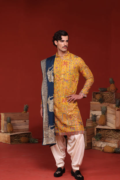 AMARTYA HALDI KURTA SET