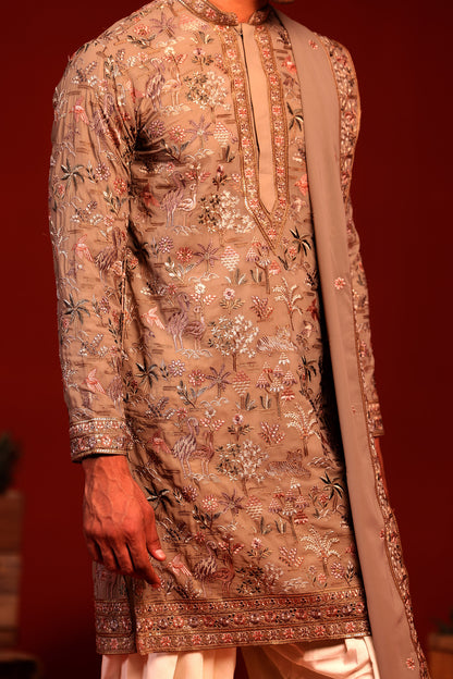 SHAURYA GREY KURTA SET