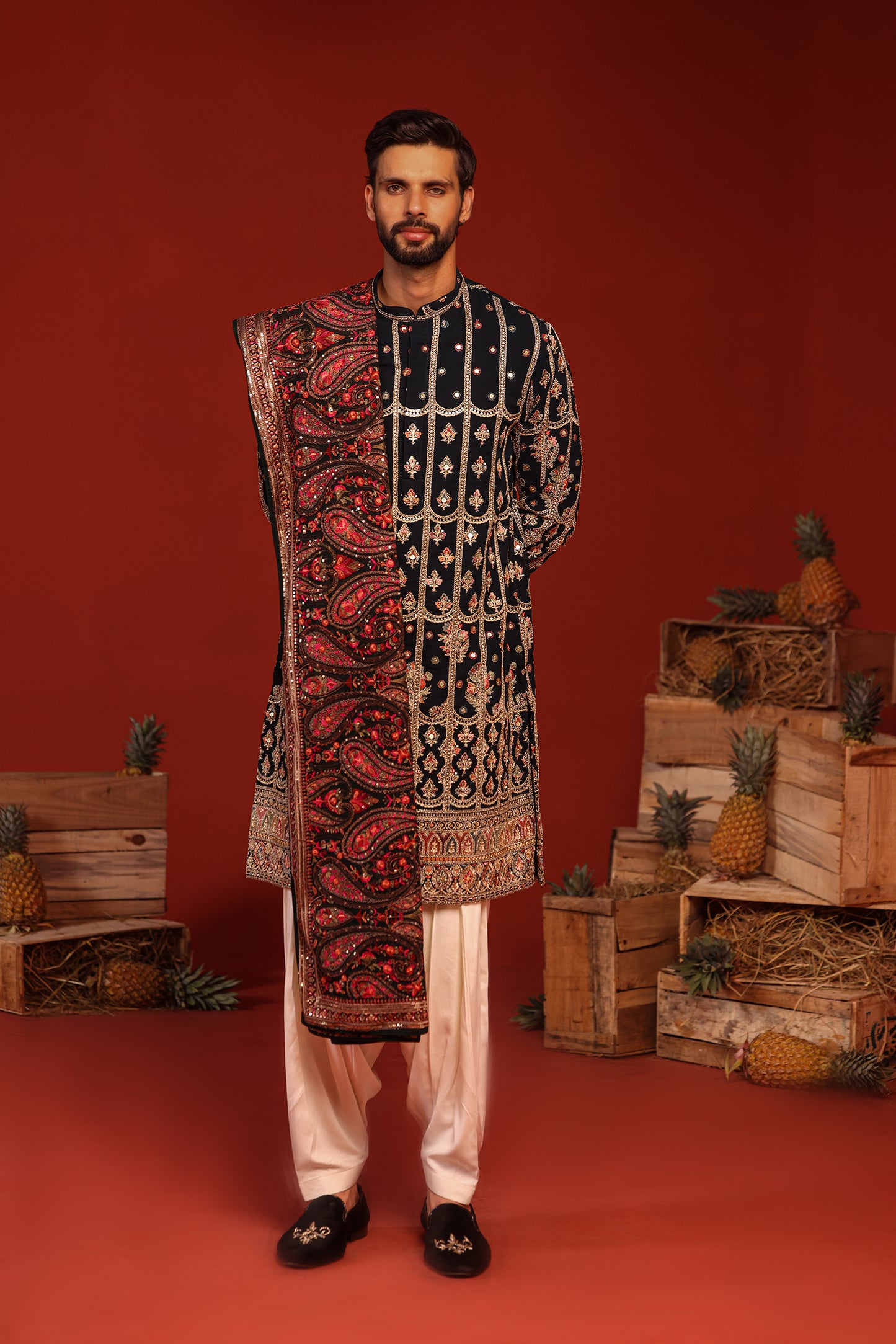 SAHIL TEAL BLUE KURTA SET