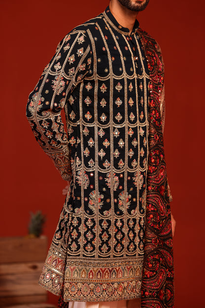 SAHIL TEAL BLUE KURTA SET