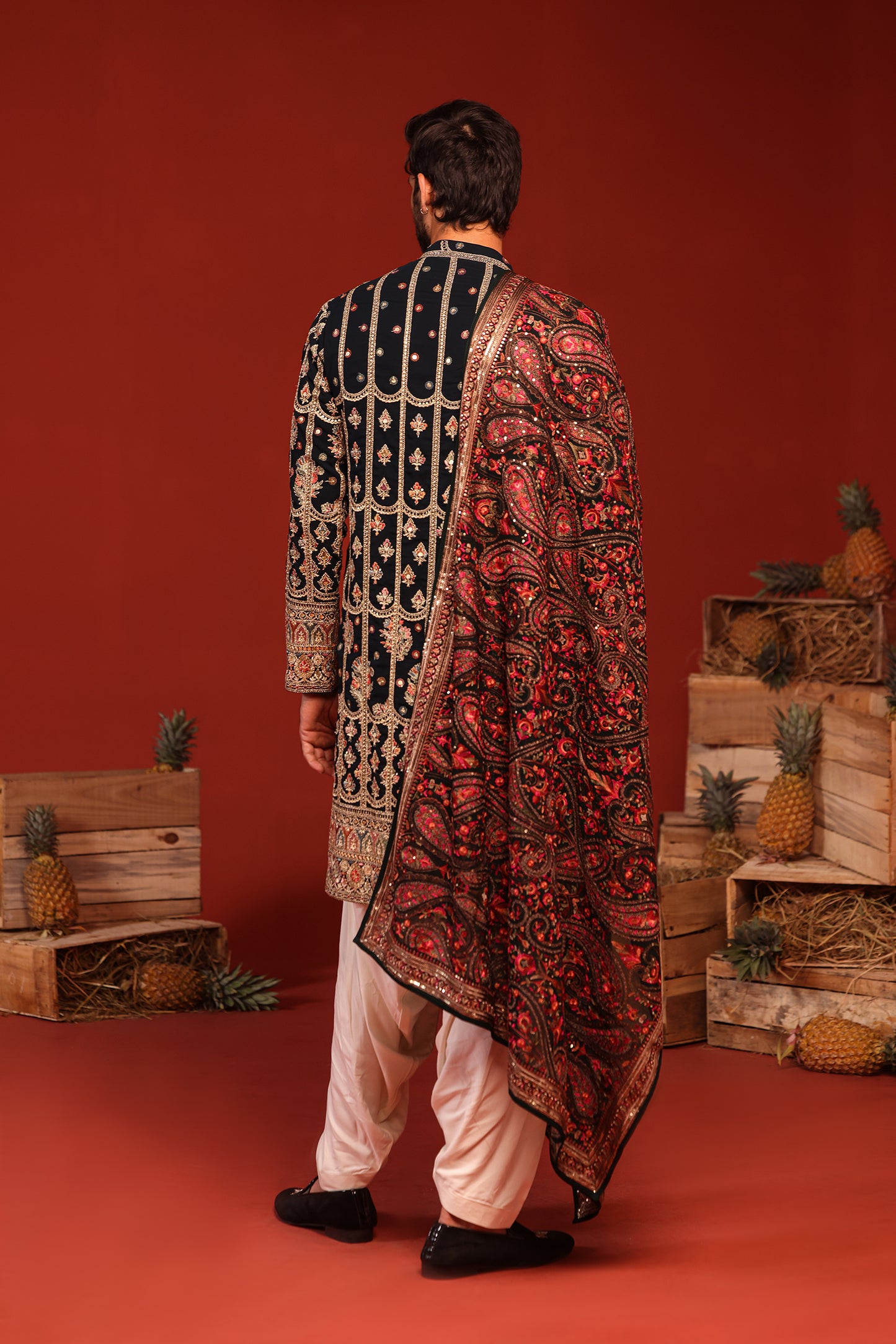 SAHIL TEAL BLUE KURTA SET