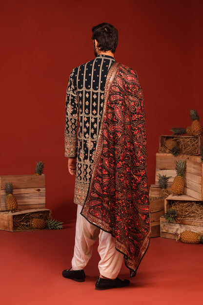 SAHIL TEAL BLUE KURTA SET