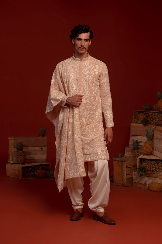 ADITH PINK KURTA SET
