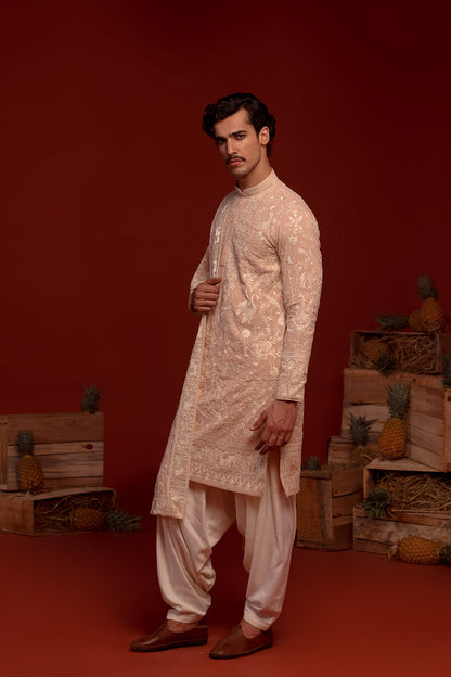 ADITH PINK KURTA SET