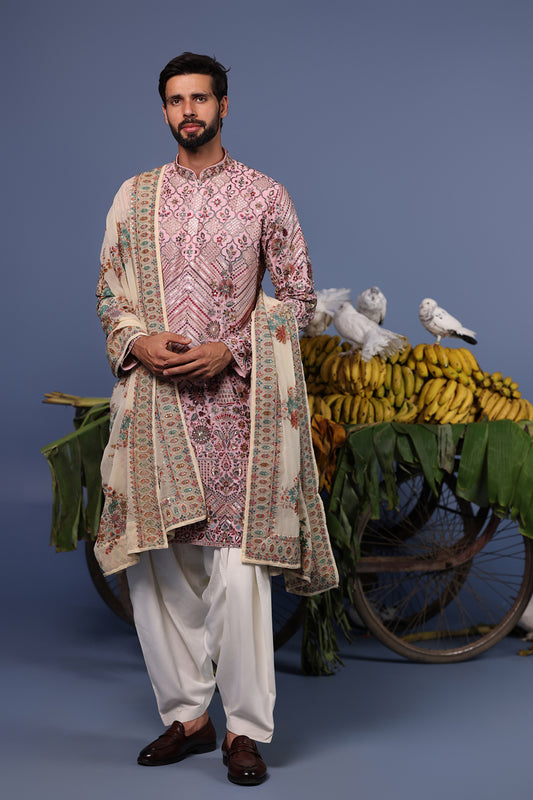 TAPISH PINK KURTA SET