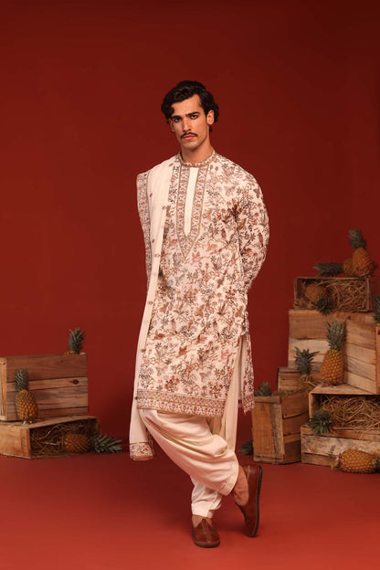 SARANG IVORY KURTA SET