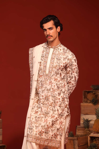 SARANG IVORY KURTA SET