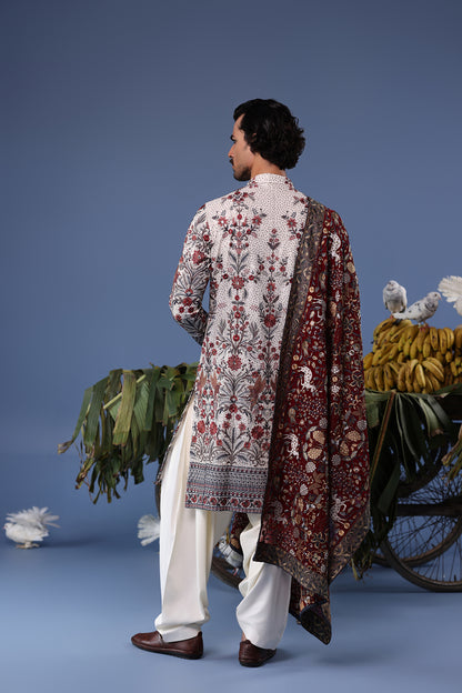 WAHEED IVORY KURTA SET