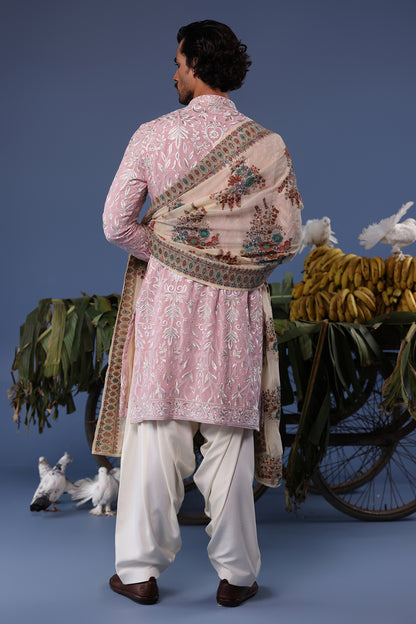 FEROZ PINK KURTA SET