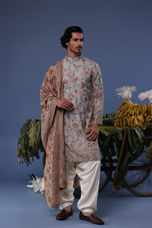 EHAAN SKY BLUE KURTA SET