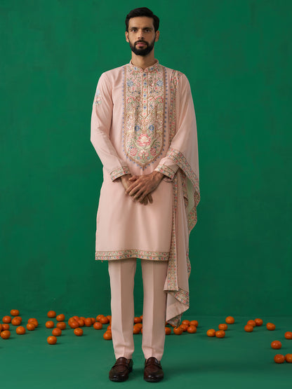 DEER PINK KURTA SET