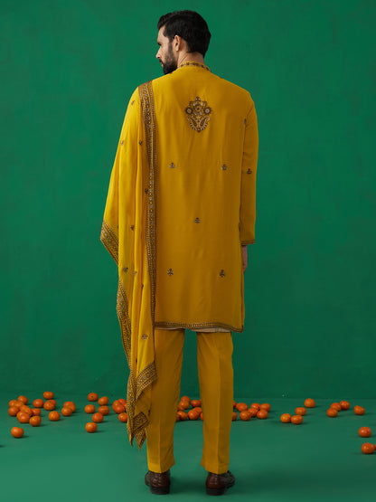 ARABIC HALDI KURTA SET