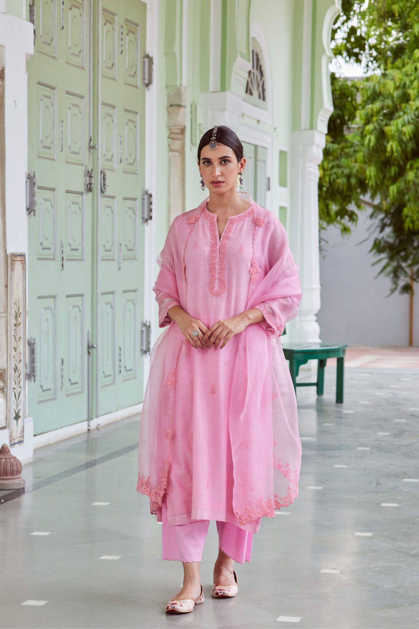 DORI LIGHT PINK SUIT SET