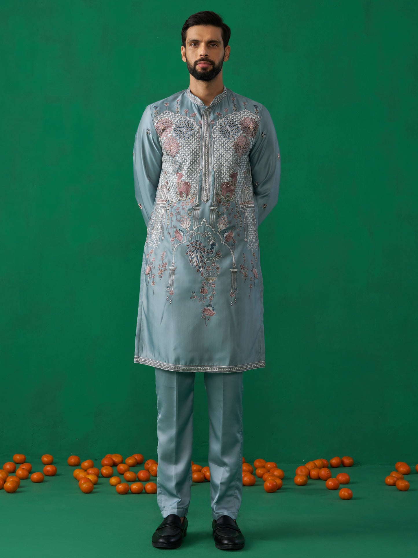MAYUR SKYBLUE KURTA SET