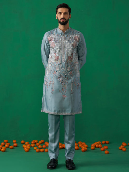 MAYUR SKYBLUE KURTA SET