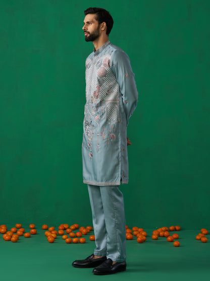 MAYUR SKYBLUE KURTA SET