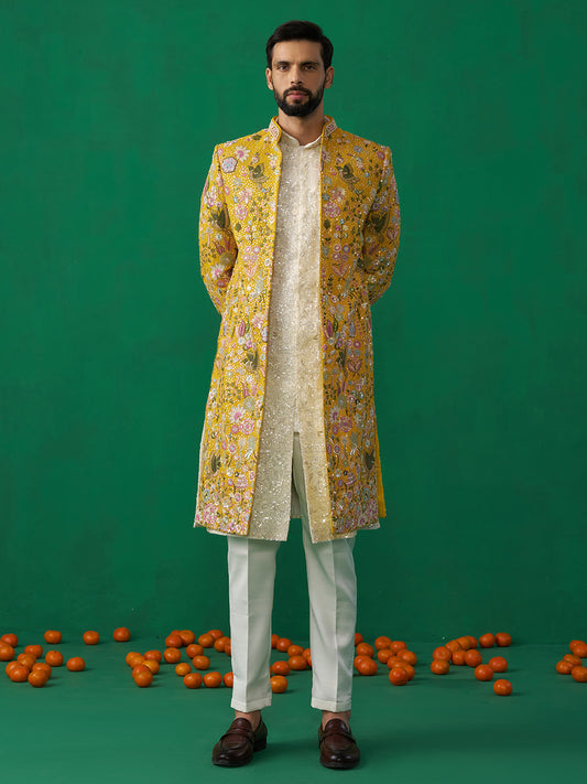 PHOOLPANKH HALDI INDOWESTERN SET