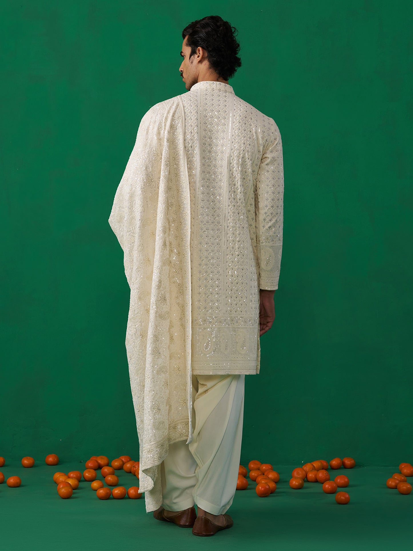 SULTAN IVORY KURTA SET