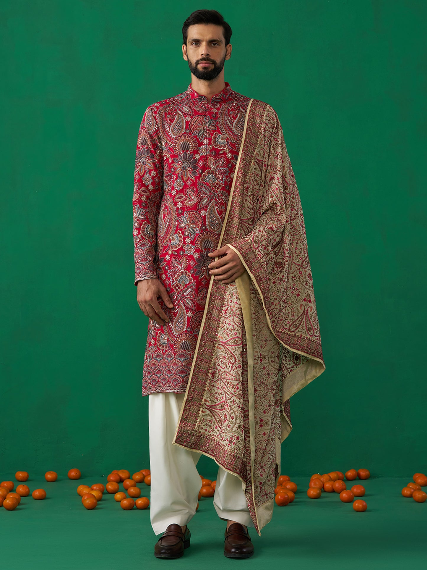 PAISELY PINK KURTA SET