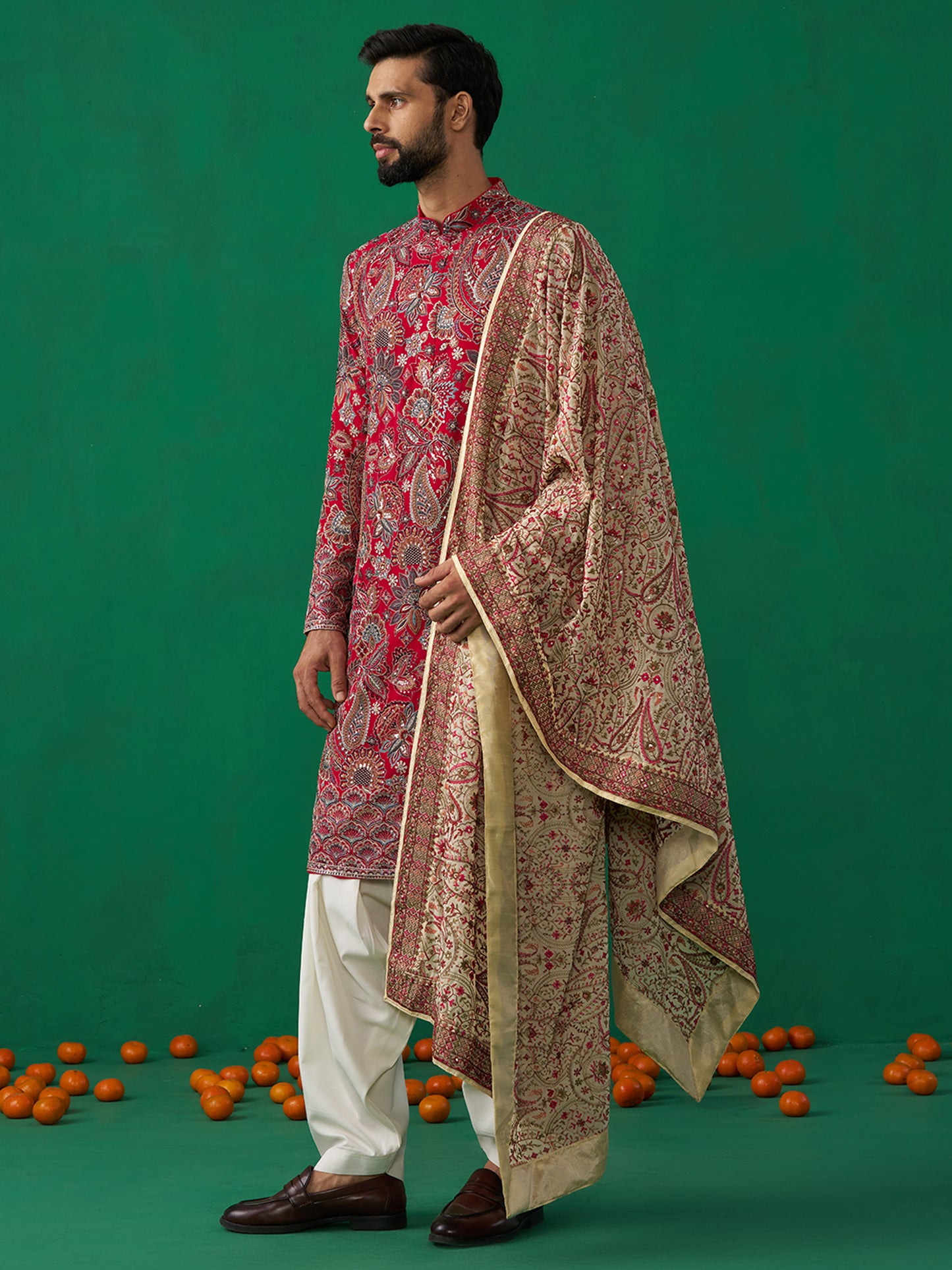 PAISELY PINK KURTA SET