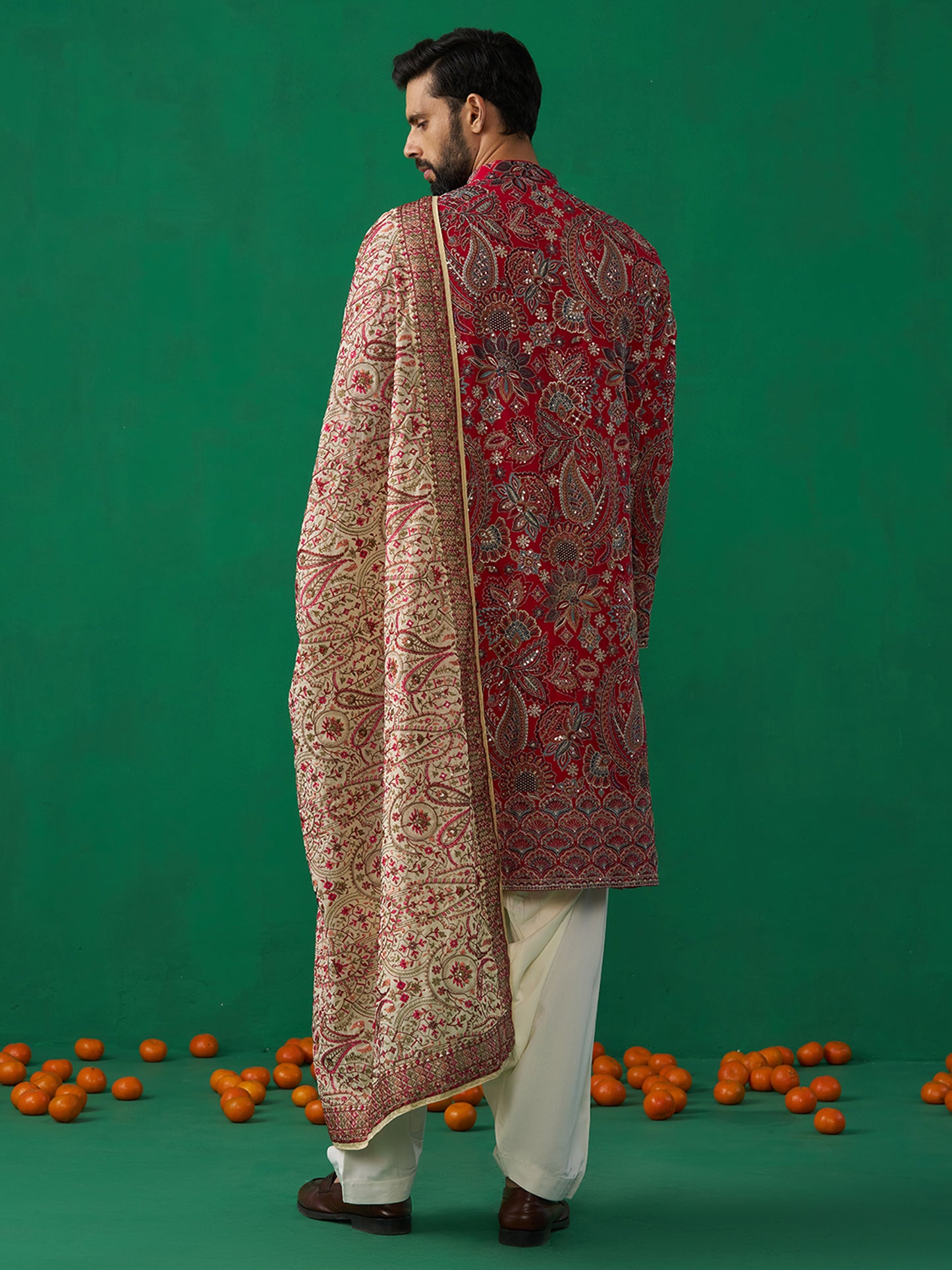 PAISELY PINK KURTA SET