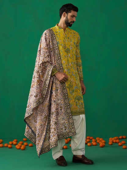 BIRD HALDI KURTA SET