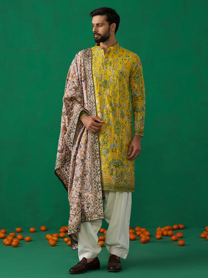 BIRD HALDI KURTA SET