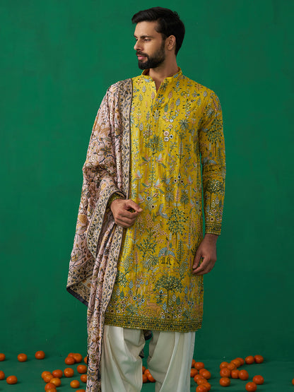 BIRD HALDI KURTA SET
