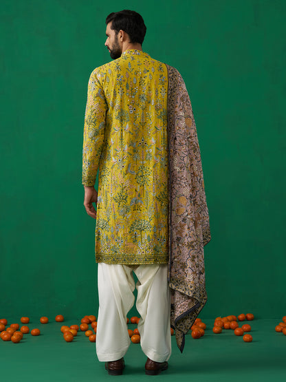 BIRD HALDI KURTA SET