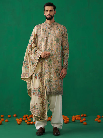 BIRD CHIKU KURTA SET