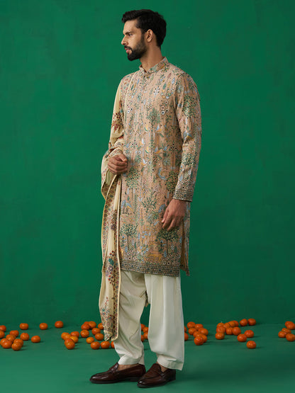 BIRD CHIKU KURTA SET