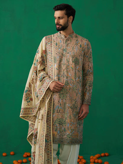 BIRD CHIKU KURTA SET