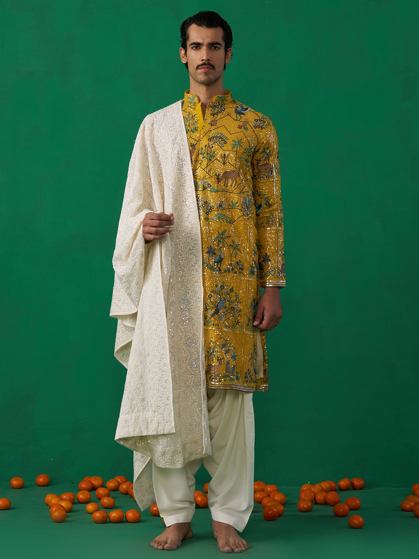 SWAN HALDI KURTA SET