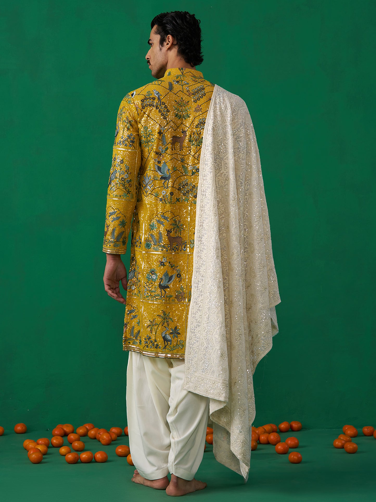 SWAN HALDI KURTA SET