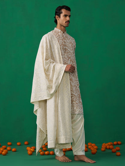 LEAF CHIKU KURTA SET