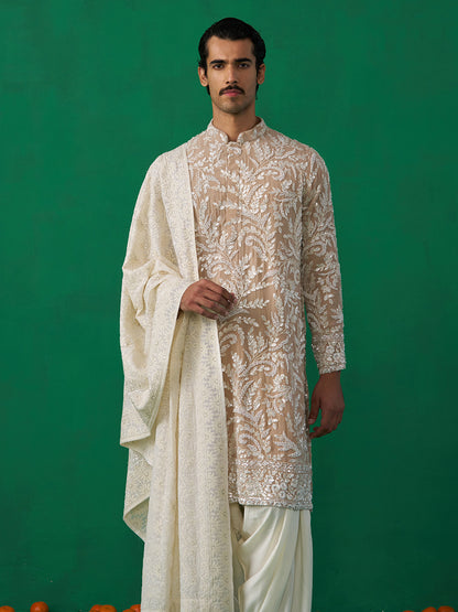 LEAF CHIKU KURTA SET